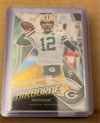 2019 Panini Rookies & Stars Airborne #AIR-AR Aaron Rodgers — front