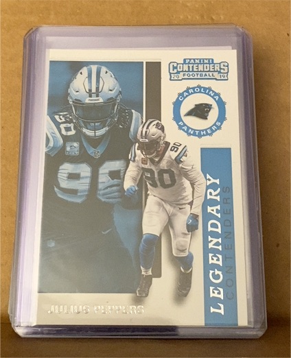 2019 Panini Contenders #LC-JP Julius Peppers — front