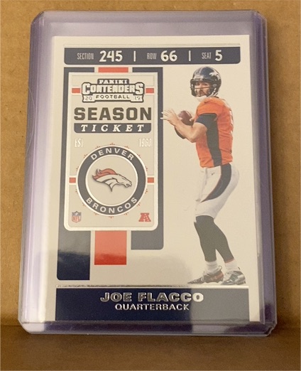 2019 Panini Contenders #45 Joe Flacco — front