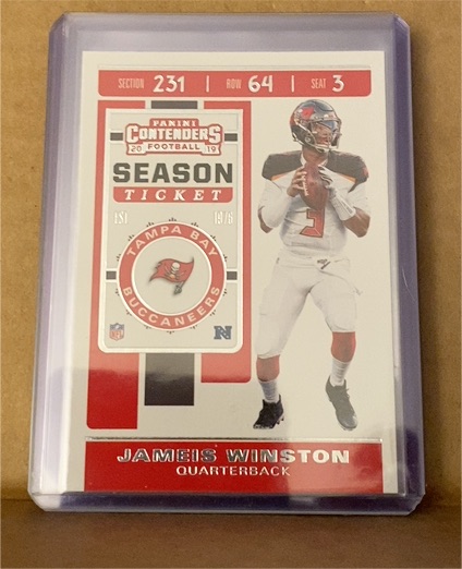 2019 Panini Contenders Season Ticket #81 Jameis Winston — front