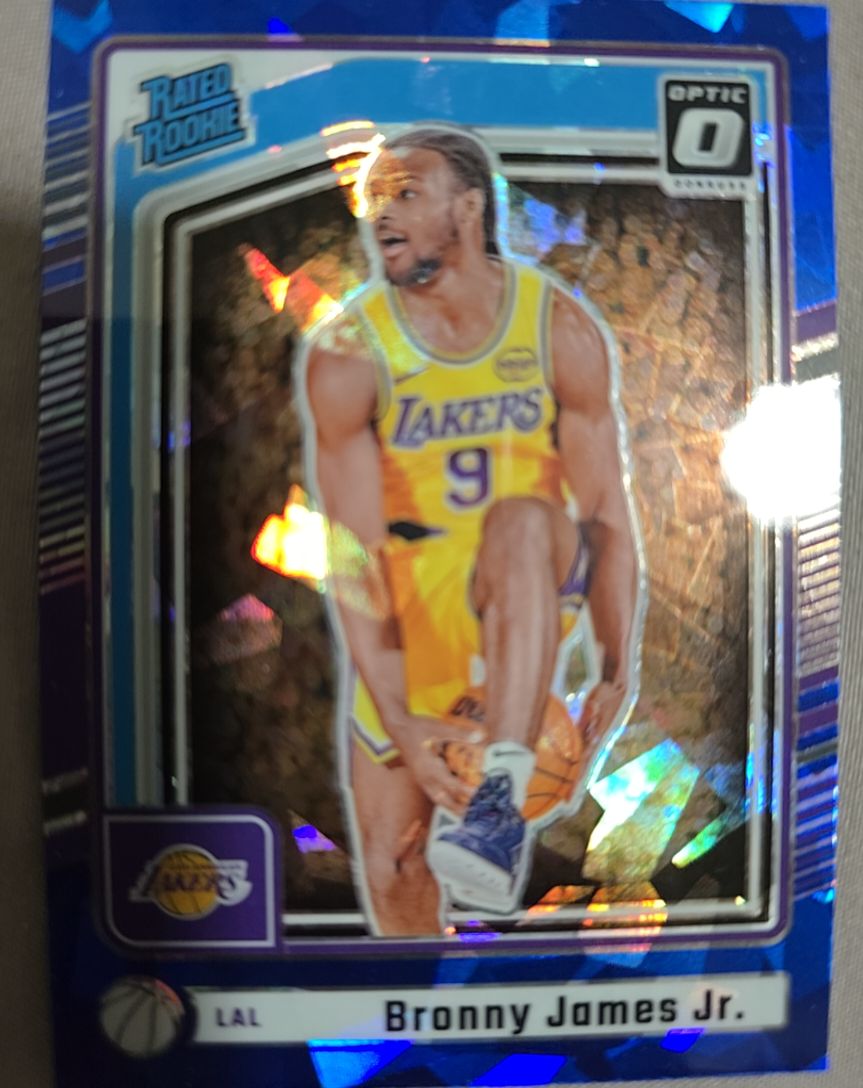 2024-25 Panini Donruss Optic #P-243 Bronny James Jr. — front