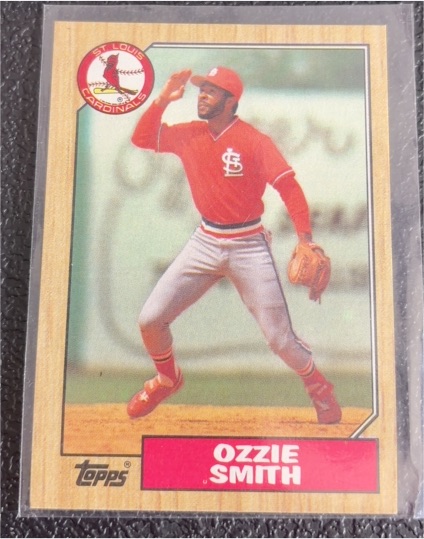 1987 Topps #749 Ozzie Smith — front