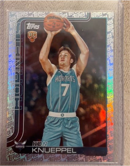 2025-26 Topps #204 Kon Knueppel — front
