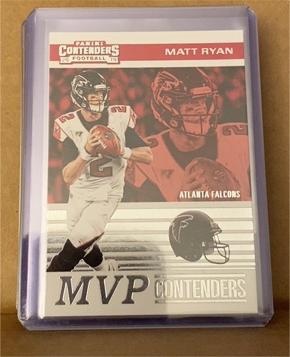 2019 Panini Contenders MVP Contenders #MVP-MR Matt Ryan — front