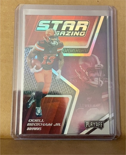 2019 Panini Playoff #13 Odell Beckham Jr. Star Gazing — front