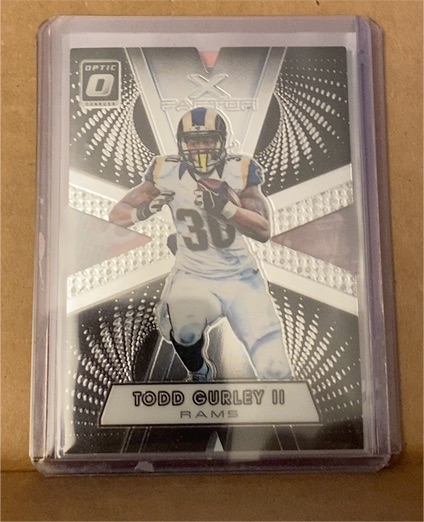 2016 Donruss Optic X-Factor #Todd Gurley II — front
