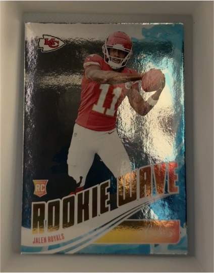 2025 Panini Absolute #RW-JRS Jalen Royals Rookie Wave — front