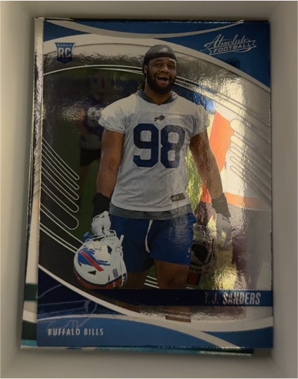 2025 Panini Absolute #180 T.J. Sanders — front