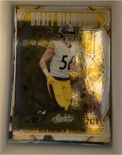 2025 Panini Absolute Draft Diamonds #DD-AHM Alex Highsmith — front