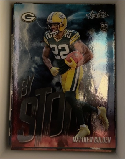 2025 Panini Absolute #11 Matthew Golden By Storm — front