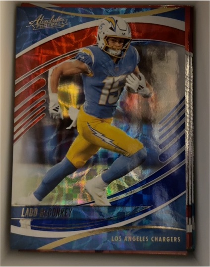 2025 Panini Absolute #77 Ladd McConkey — front