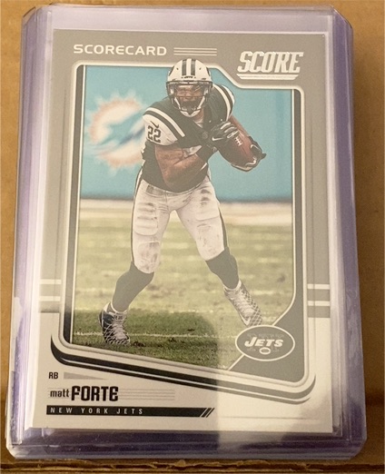 2018 Score #239 Matt Forte — front