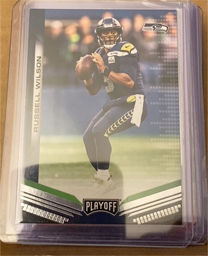 2019 Panini Playoff #176 Russell Wilson — front