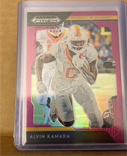 2019 Panini Prizm Draft Picks #6 Alvin Kamara — front