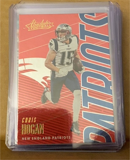 2018 Panini Absolute Football #66 Chris Hogan — front