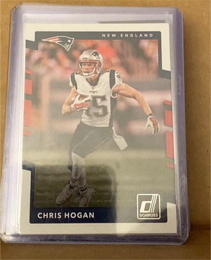 2017 Donruss Football #61 Chris Hogan — front