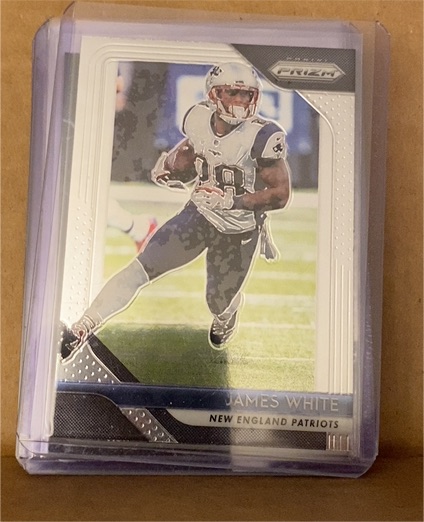 2018 Panini Prizm #111 James White — front