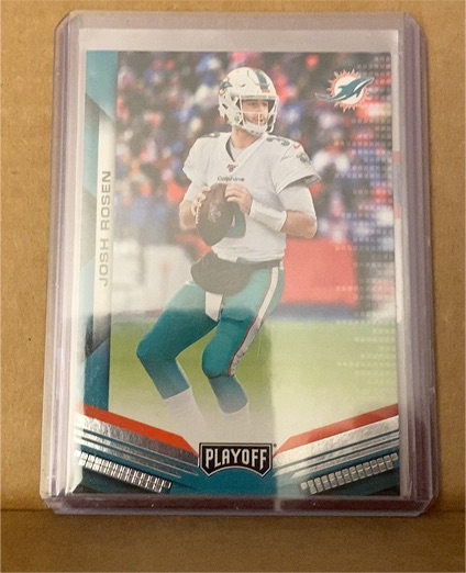2019 Panini Playoff #7 Josh Rosen — front