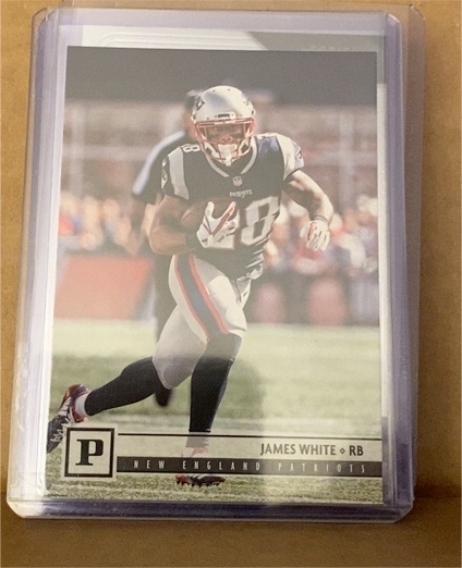 2018 Panini Football #P James White — front