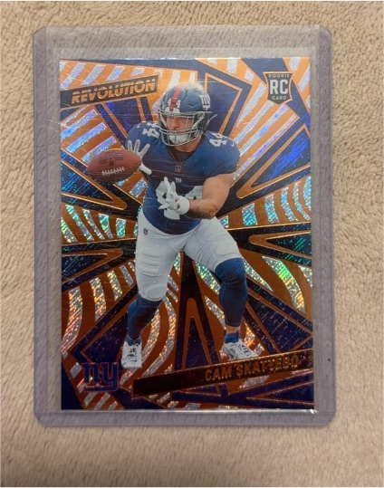 2025 Panini Revolution #207 Cam Skattebo Rookie Card — front