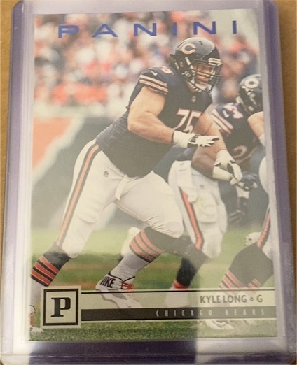 2018 Panini Football #55 Kyle Long — front