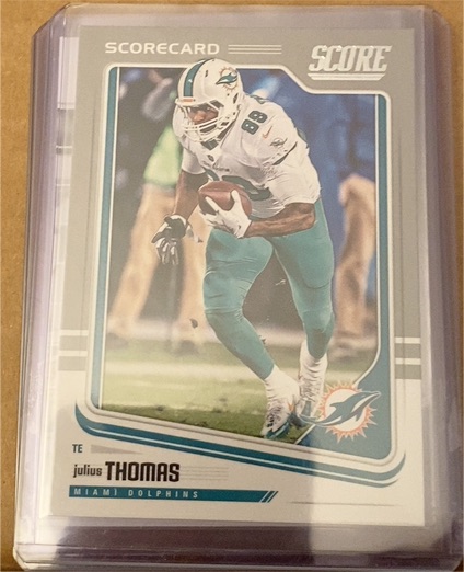 2018 Score #195 Julius Thomas — front