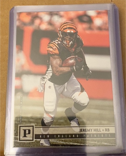 2018 Panini Football #P Jeremy Hill — front