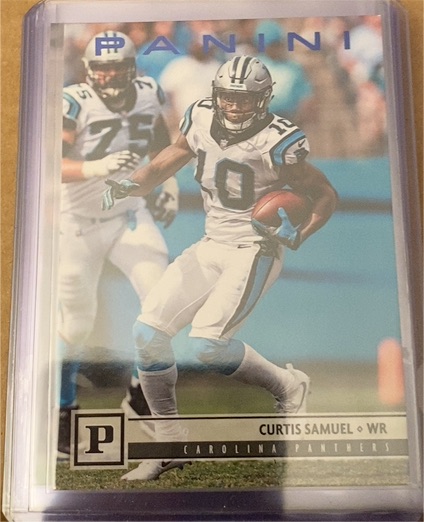 2018 Panini #P Curtis Samuel — front