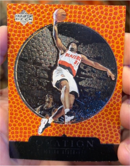 1998-99 Upper Deck Ovation #55 Isaiah Rider — front