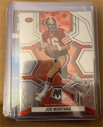 2022 Panini Mosaic #296 Joe Montana — front