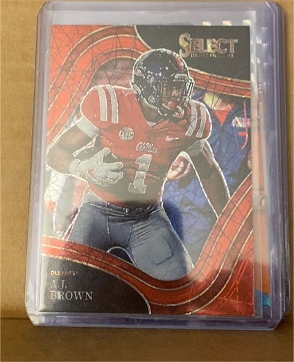 2022 Panini Select Draft Picks #157 A.J. Brown — front