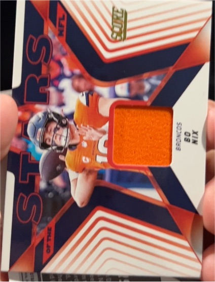 2025 Panini Score Stars of the NFL #SNJ-BNX Bo Nix — front