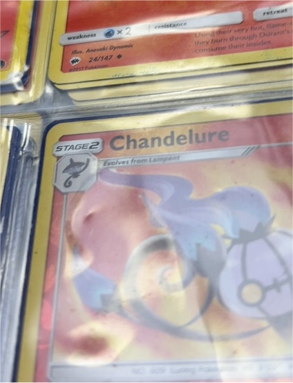 2020 Pokemon Rebel Clash #033 Chandelure — front