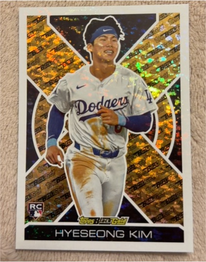 2025 Topps Update #BG-14 Hyeseong Kim — front