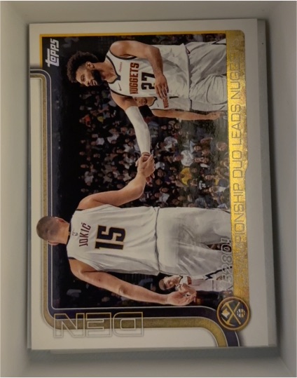 2025-26 Topps #286 5280! Championship Duo Leads Nuggets — front