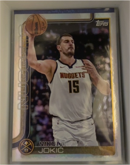 2025-26 Topps #101 Nikola Jokic — front