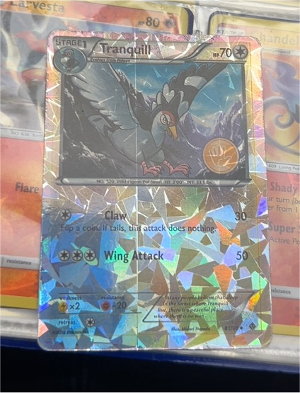 2009 Pokémon Emerging Powers #81 Tranquill — front
