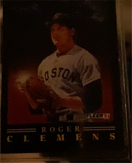 1991 Fleer Pro-Visions #9 Roger Clemens — front