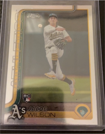 2025 Topps Chrome #96 Jacob Wilson — front