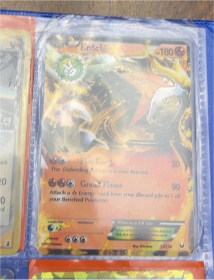 2023 Pokemon Scarlet & Violet 49/198 Entei ex — front