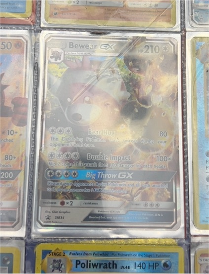 2023 Pokemon TCG SM34 Bewear ex — front