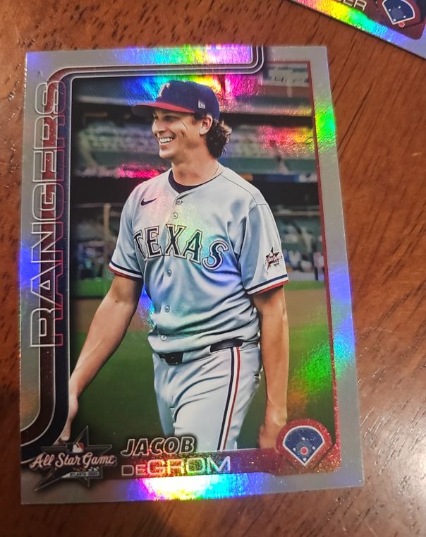 2025 Topps Update #ASG-36 Jacob DeGrom — front