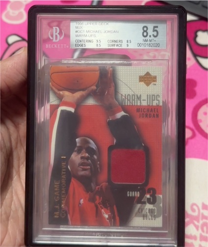 1998 Upper Deck MJX #MJX Michael Jordan — front