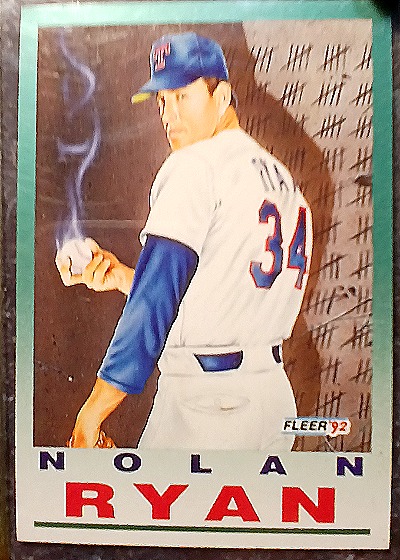 1992 Fleer #710 Nolan Ryan — front