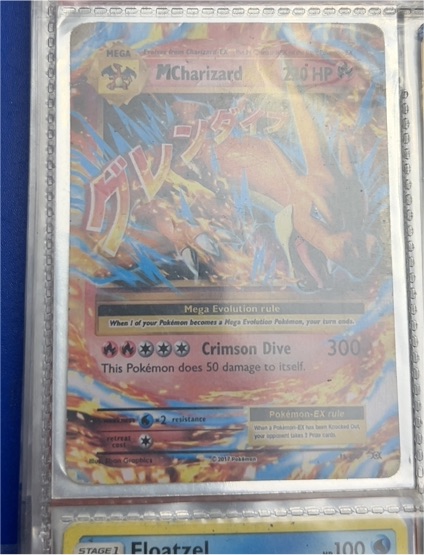 2014 Pokémon XY Flashfire #13 Mega Charizard EX — front