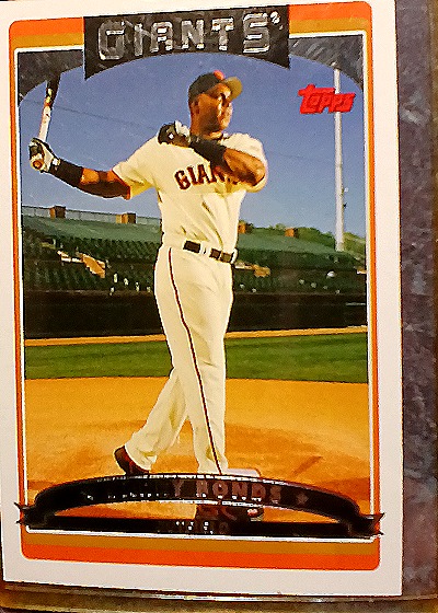 2006 Topps #100 Barry Bonds — front