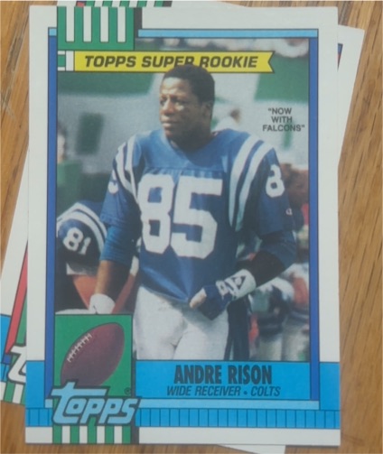 1990 Topps #300 Andre Rison — front