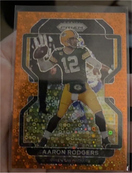 2021 Panini Prizm #138 Aaron Rodgers — front