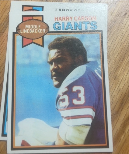 1979 Topps #515 Harry Carson — front