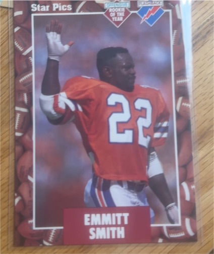 1991 Star Pics #20 Emmitt Smith — front